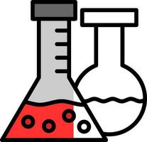 conception d'icônes vectorielles scientifiques vecteur