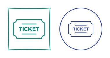 icône de vecteur de billets