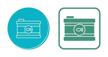 icône de vecteur de nourriture en conserve