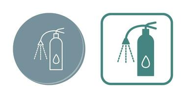 unique à l'aide de l'icône de vecteur d'extincteur