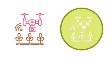 icône de vecteur de ferme intelligente