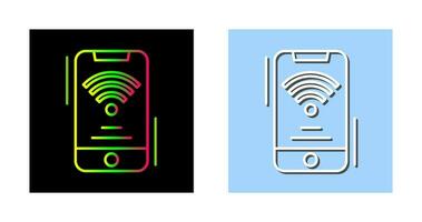 icône de vecteur de signal wifi