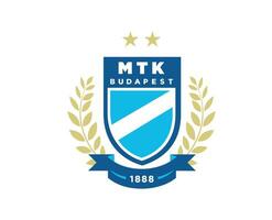 MTK Budapest club logo symbole Hongrie ligue Football abstrait conception vecteur illustration