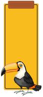 Concept de marque Toucan vecteur