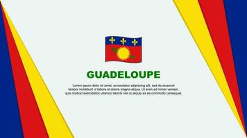 guadeloupe drapeau abstrait Contexte conception modèle. guadeloupe indépendance journée bannière dessin animé vecteur illustration. guadeloupe drapeau