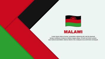 Malawi drapeau abstrait Contexte conception modèle. Malawi indépendance journée bannière dessin animé vecteur illustration. Malawi illustration