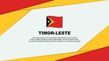 timor leste drapeau abstrait Contexte conception modèle. timor leste indépendance journée bannière dessin animé vecteur illustration. timor leste