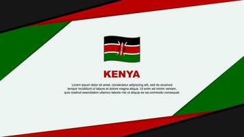 Kenya drapeau abstrait Contexte conception modèle. Kenya indépendance journée bannière dessin animé vecteur illustration. Kenya