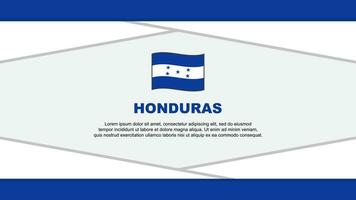 Honduras drapeau abstrait Contexte conception modèle. Honduras indépendance journée bannière dessin animé vecteur illustration. vecteur