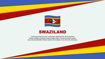 Swaziland drapeau abstrait Contexte conception modèle. Swaziland indépendance journée bannière dessin animé vecteur illustration. Swaziland conception