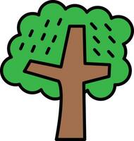 icône de vecteur arbre automne