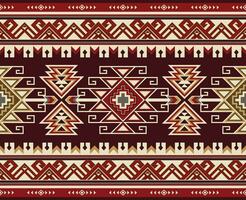 originaire de modèle américain tribal Indien ornement modèle géométrique ethnique textile texture tribal aztèque modèle navajo mexicain en tissu sans couture vecteur décoration mode