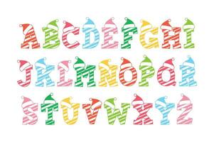 polyvalent collection de ornement alphabet des lettres pour divers les usages vecteur
