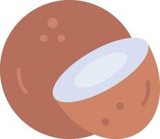 icône de vecteur de noix de coco