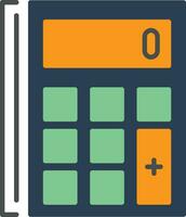 icône de vecteur de calculatrice