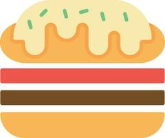 cubain sandwich vecteur icône
