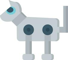 robot chien vecteur icône