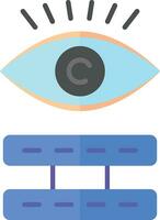 icône de vecteur de visualisation