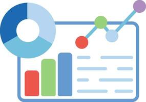 Les données rapports vecteur icône
