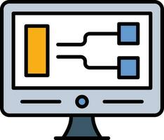 visuel programmation vecteur icône