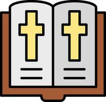 icône de vecteur de bible