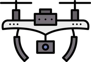 icône de vecteur de drone