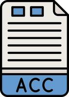 acc vecteur icône