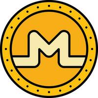 monero vecteur icône