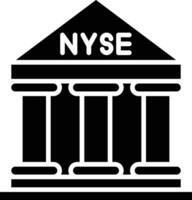 Nyse vecteur icône