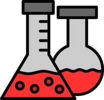 conception d'icônes vectorielles scientifiques vecteur