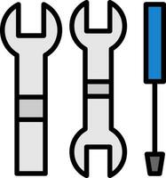 conception d'icônes vectorielles d'outils vecteur