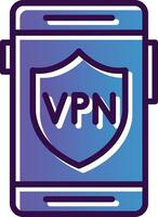 conception d'icône vecteur vpn