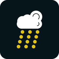 conception d'icône de vecteur de pluie