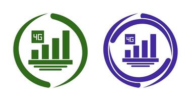 icône de vecteur 4g