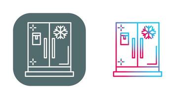 icône de vecteur de réfrigérateur