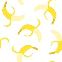 illustration vectorielle de bananes modèle sans couture vecteur