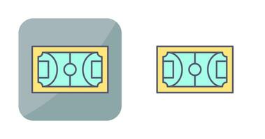 icône de vecteur de terrain de football