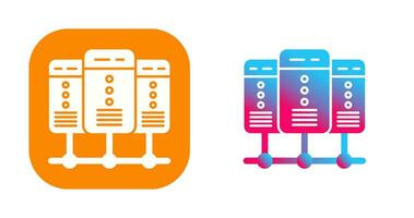 icône de vecteur de serveur