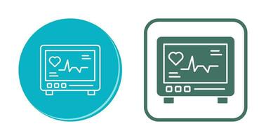 icône de vecteur de cardiogramme