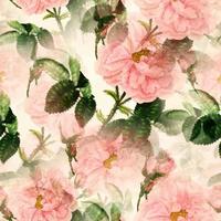 joli motif de surface de fleur rose rose vecteur