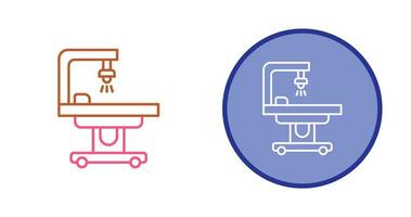 icône de vecteur de salle d'opération