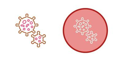 icône de vecteur de virus