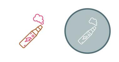 icône de vecteur de cigarette électronique
