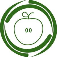 icône de vecteur de pommes