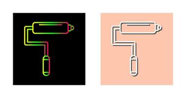 icône de vecteur de rouleau de peinture