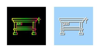 icône de vecteur de banc de travail