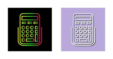 icône de vecteur de calculatrice