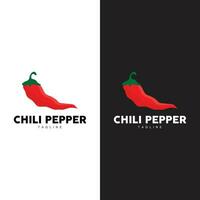 chaud le Chili logo modèle vecteur illustration