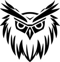 hibou - haute qualité vecteur logo - vecteur illustration idéal pour T-shirt graphique