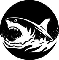 requin - haute qualité vecteur logo - vecteur illustration idéal pour T-shirt graphique